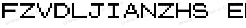 FZVDLJIANZHS EB GB10字体转换